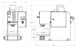 Compact Bench Model 2 ton C Frame